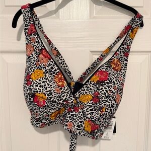 Torrid Floral Bikini (2-piece set) -- size 2X